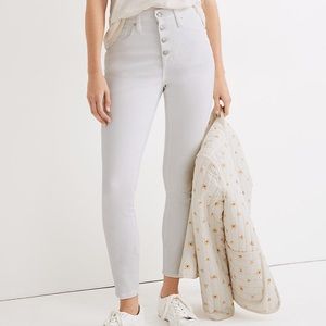 Madewell Curvy High Rise Skinny Crop Jeans